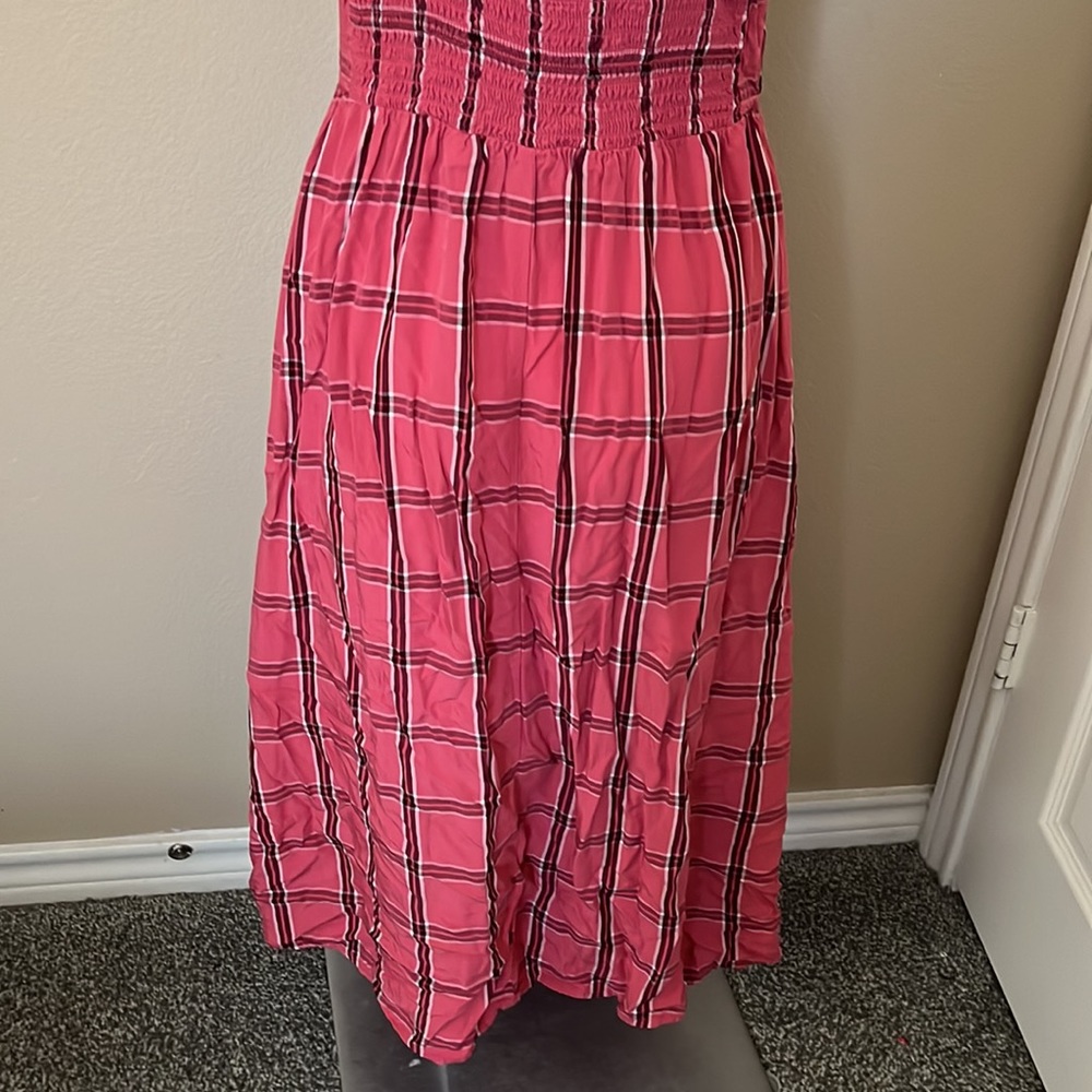 Old Navy pink and black long dress size M - Picture 5 of 5